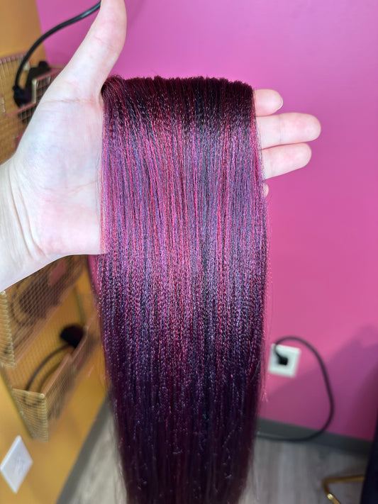 Deep Magenta + Black